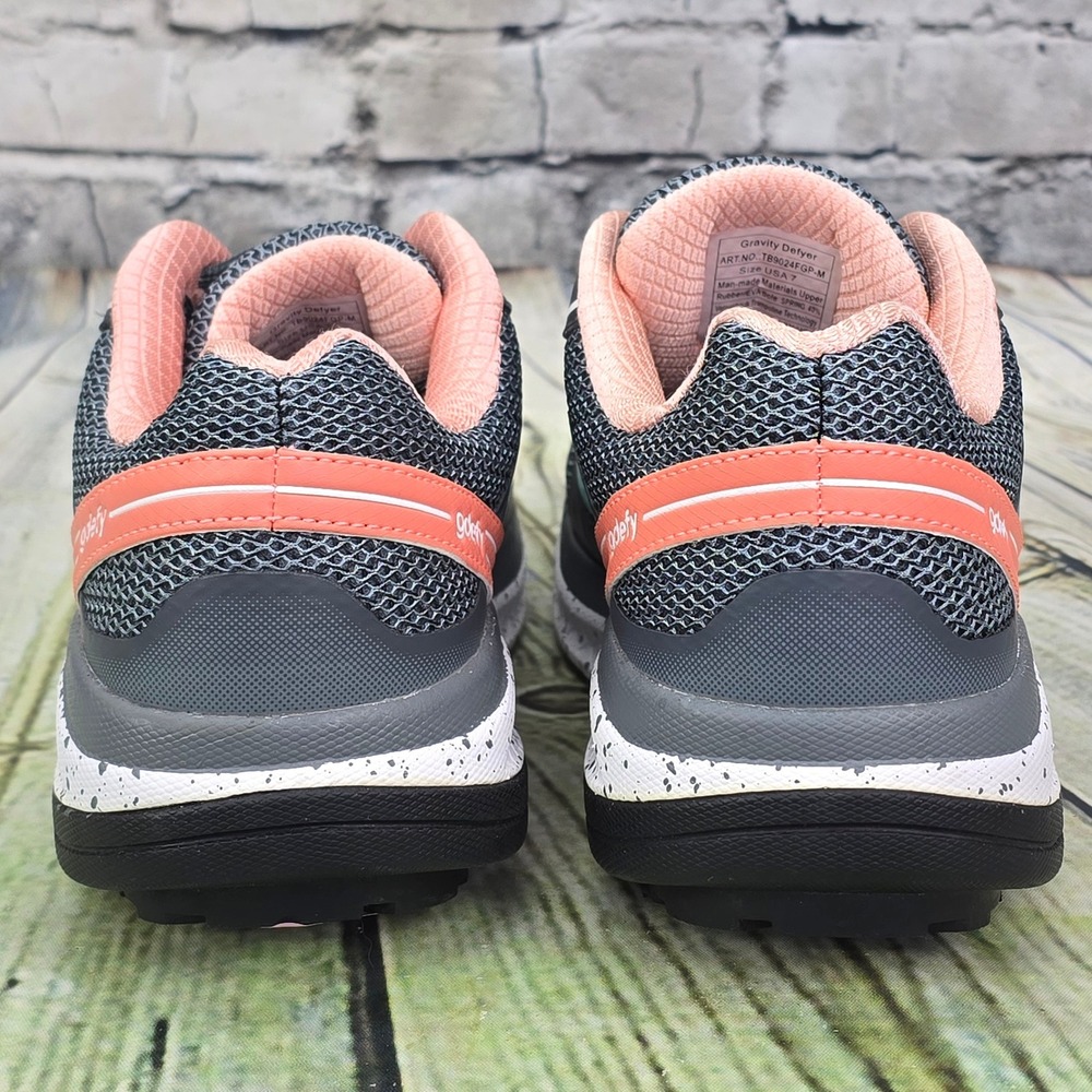 Gravity Defyer G-Defy Womens Size 7 Grey Pink Athletic Walking Shoes TB9024FGP-M - Picture 5 of 9